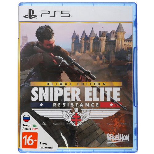 Купить Игра Sniper Elite: Resistance Deluxe Edition (PS5)  5611375. Характеристики, отзывы и цены в Донецке