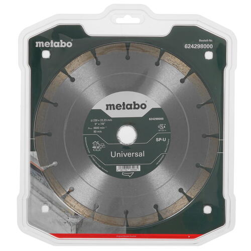 Купить Диск алмазный Metabo SP-U 624298000  5301891. Характеристики, отзывы и цены в Донецке