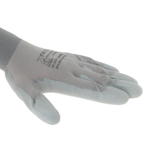 Купить Перчатки трикотажные с полимерным покрытием Scaffa PU1850T-GR-11  5320244. Характеристики, отзывы и цены в Донецке