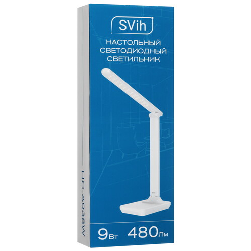 Купить Настольный светильник SVih HC-A938W белый  9241577. Характеристики, отзывы и цены в Донецке