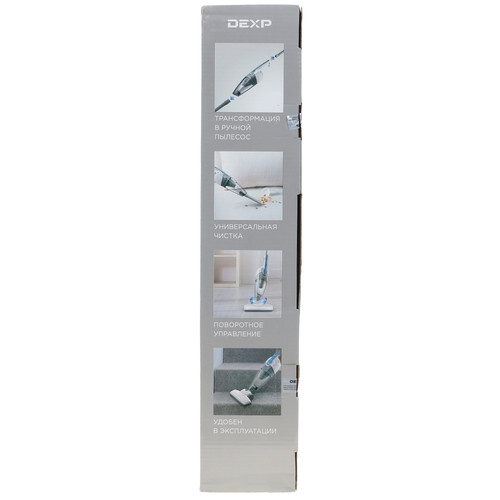 Купить Вертикальный пылесос  DEXP M-1000V  белый  1265051. Характеристики, отзывы и цены в Донецке