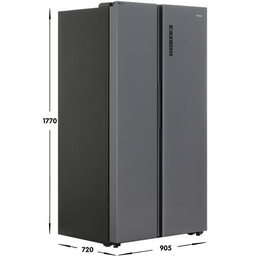 Купить Холодильник Side by Side   Haier HRF-600DM7RU серебристый  9070910. Характеристики, отзывы и цены в Донецке