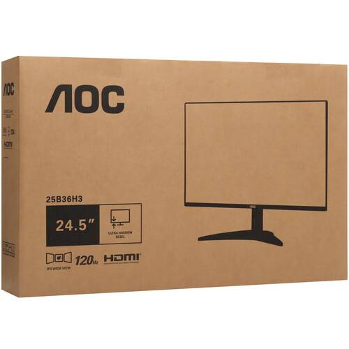 Купить 24.5" Монитор AOC 25B36H3 черный  5622816. Характеристики, отзывы и цены в Донецке