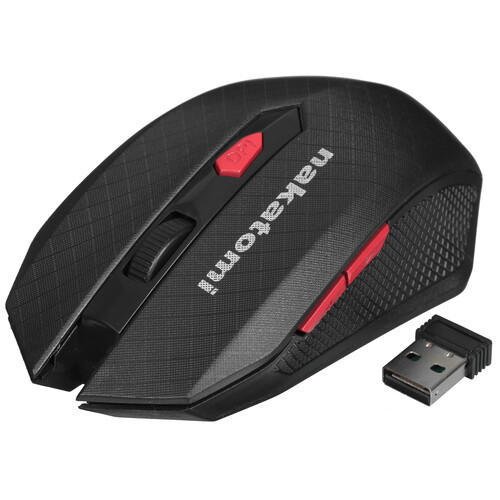 Купить Мышь беспроводная Nakatomi MRON-08UBT  черный  9917618. Характеристики, отзывы и цены в Донецке