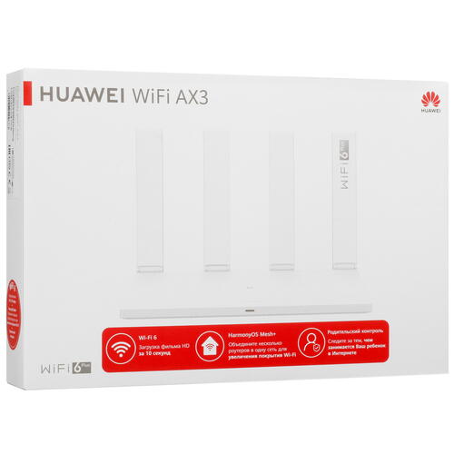 Купить Wi-Fi роутер HUAWEI AX3 WS7100-25  5425209. Характеристики, отзывы и цены в Донецке