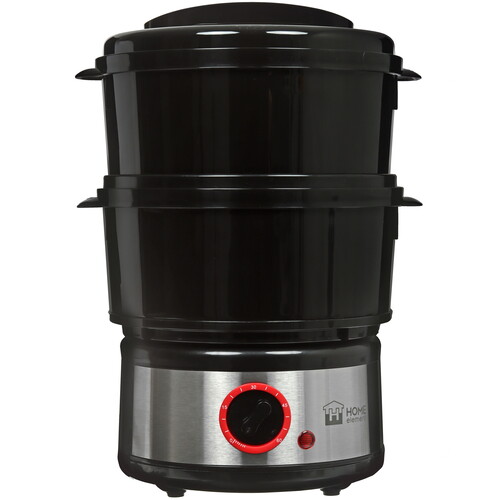 Купить Пароварка Home Element HE-FS1501 черный  9058604. Характеристики, отзывы и цены в Донецке