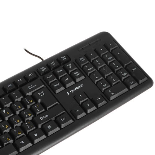 Купить Клавиатура проводная Gembird KB-8320UXL-BL  5020172. Характеристики, отзывы и цены в Донецке