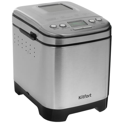 Купить Хлебопечь Kitfort КТ-306 серебристый  5352597. Характеристики, отзывы и цены в Донецке