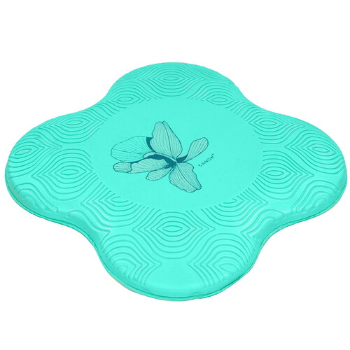 Купить Коврик под колени для йоги Sangh Flower, 20х20 см, цвет бирюзовый  9137825. Характеристики, отзывы и цены в Донецке