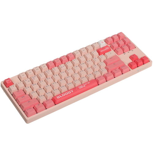 Купить Клавиатура проводная A4Tech Bloody S87 Energy [S87 USB  ENERGY PINK]  5439862. Характеристики, отзывы и цены в Донецке