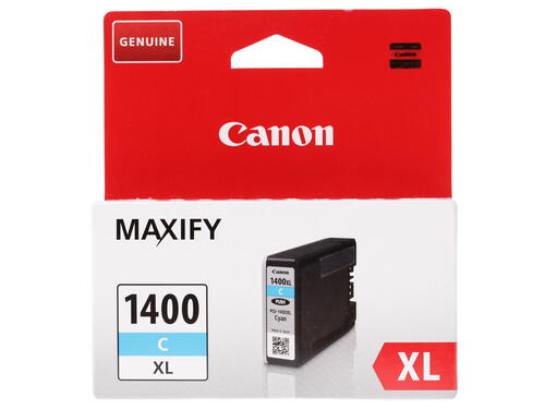 Купить Картридж Canon PGI-1400XL C голубой  1012044. Характеристики, отзывы и цены в Донецке