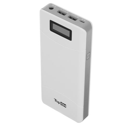 Купить Портативный аккумулятор TopON TOP-T72 белый  5401171. Характеристики, отзывы и цены в Донецке