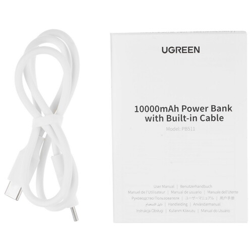 Купить Портативный аккумулятор Ugreen PB511 сиреневый  5494210. Характеристики, отзывы и цены в Донецке