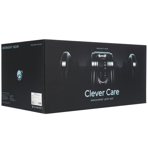 Купить Массажер компрессионный CleverCare Midnight Noir черный  9200313. Характеристики, отзывы и цены в Донецке