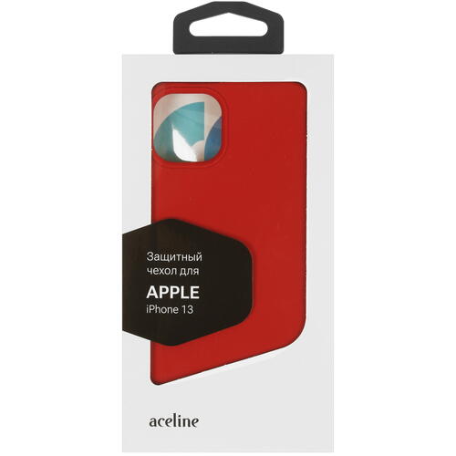 Купить Накладка  Aceline Liquid Silicone для Apple iPhone 13 красный  5404057. Характеристики, отзывы и цены в Донецке