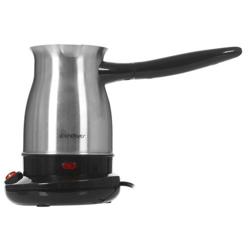 Купить Электрическая турка Endever Costa-1009 серебристый  9014972. Характеристики, отзывы и цены в Донецке