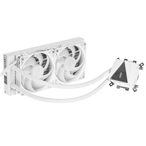 Купить Система охлаждения MSI MAG CORELIQUID I240  белая  5495297. Характеристики, отзывы и цены в Донецке