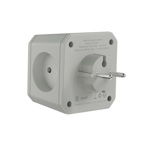 Купить Разветвитель AGNI TP-WJ4E-grey серый  9354096. Характеристики, отзывы и цены в Донецке