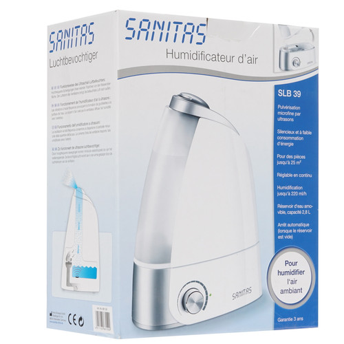 Купить Увлажнитель воздуха Sanitas SLB39  8125774. Характеристики, отзывы и цены в Донецке
