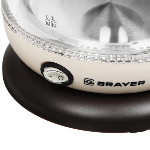 Купить Электрочайник BRAYER BR1046 бежевый  8165828. Характеристики, отзывы и цены в Донецке