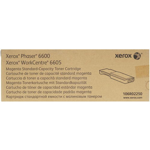 Купить Картридж лазерный Xerox 106R02250 пурпурный, с чипом  7974239. Характеристики, отзывы и цены в Донецке