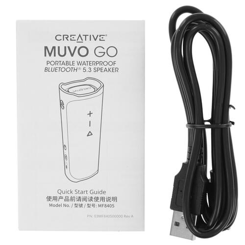 Купить Портативная колонка Creative MUVO Go, черный  9991546. Характеристики, отзывы и цены в Донецке