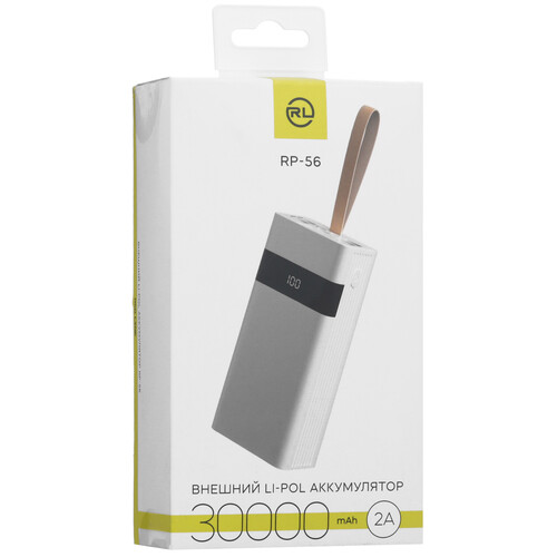 Купить Портативный аккумулятор Red Line RP-56 белый  5488591. Характеристики, отзывы и цены в Донецке