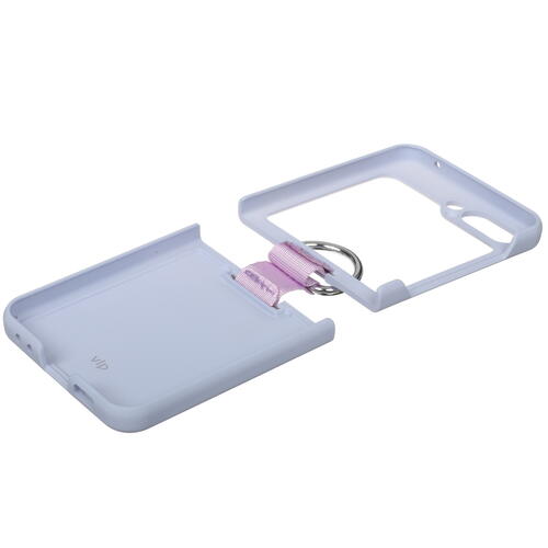 Купить Накладка  VLP Flex Case для Samsung Galaxy Z Flip5 фиолетовый  5427476. Характеристики, отзывы и цены в Донецке