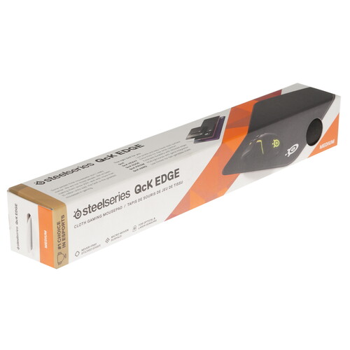 Купить Коврик SteelSeries QcK Edge (M) черный  8120761. Характеристики, отзывы и цены в Донецке