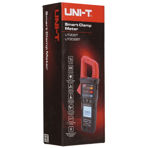 Купить Клещи токоизмерительные UNI-T UT202BT  9310965. Характеристики, отзывы и цены в Донецке