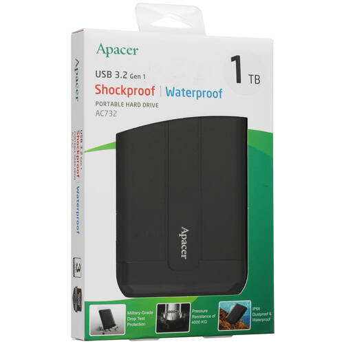 Купить 1 ТБ Внешний HDD Apacer AC732  5036735. Характеристики, отзывы и цены в Донецке