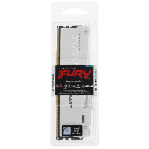 Купить Оперативная память Kingston FURY Beast White RGB  5406874. Характеристики, отзывы и цены в Донецке