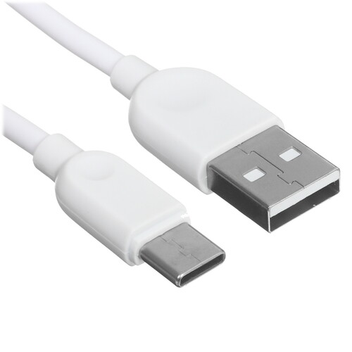 Купить Кабель круглый Borofone USB Type-C - USB 2.0 Type-A белый 1 м  5474963. Характеристики, отзывы и цены в Донецке