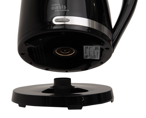 Купить Электрочайник Oasis K-2PB черный  9135262. Характеристики, отзывы и цены в Донецке