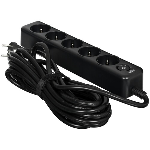 Купить Сетевой фильтр AGNI TP-FD5E черный  9289365. Характеристики, отзывы и цены в Донецке