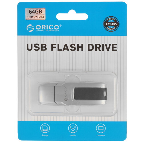 Купить Память OTG USB Flash 64 ГБ ORICO U3S-C  5613941. Характеристики, отзывы и цены в Донецке