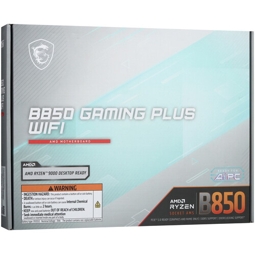 Купить Материнская плата MSI B850 GAMING PLUS WIFI  5611939. Характеристики, отзывы и цены в Донецке