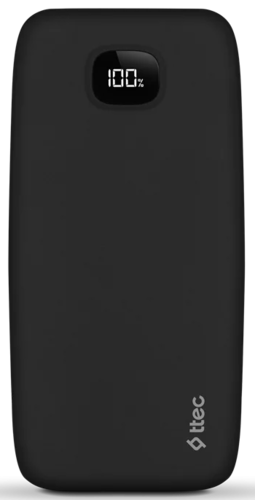 Купить Портативный аккумулятор TTEC ChargeUp LCD черный  9140717. Характеристики, отзывы и цены в Донецке