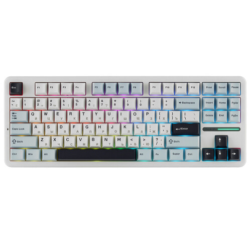 Купить Клавиатура проводная + беспроводная AULA F87 3in1  9260574. Характеристики, отзывы и цены в Донецке