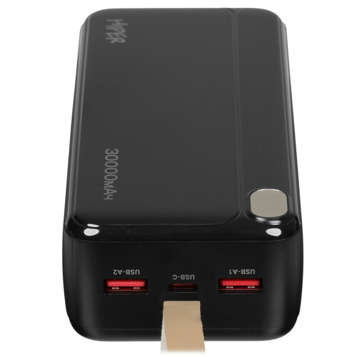 Купить Портативный аккумулятор HIPER EC 5000 черный  5612878. Характеристики, отзывы и цены в Донецке