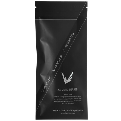 Купить Термопаста Formula AB ZERO [AB ZERO 2G]  5495437. Характеристики, отзывы и цены в Донецке