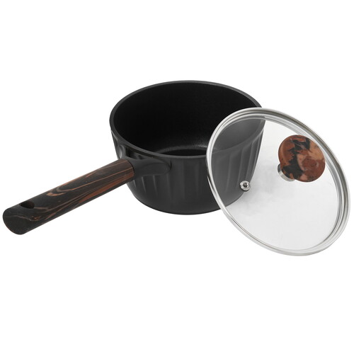 Купить Ковш Regent inox Linea FIAMMA 63-1416 1.4 л черный  9236734. Характеристики, отзывы и цены в Донецке