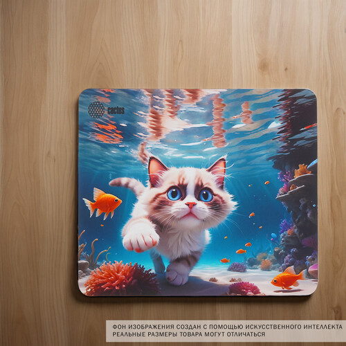 Купить Коврик Cactus Fish Cat (XS) разноцветный  9289062. Характеристики, отзывы и цены в Донецке
