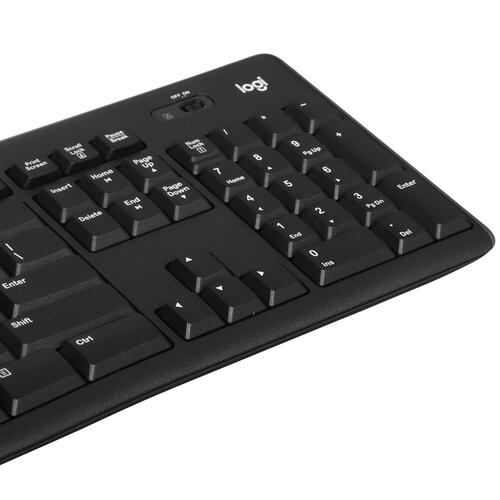 Купить Клавиатура+мышь беспроводная   Logitech Combo MK270 черный  5464635. Характеристики, отзывы и цены в Донецке