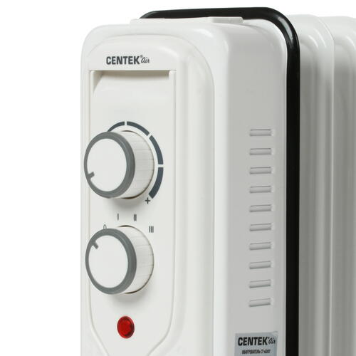 Купить Масляный обогреватель Centek CT-6207 белый  9905034. Характеристики, отзывы и цены в Донецке