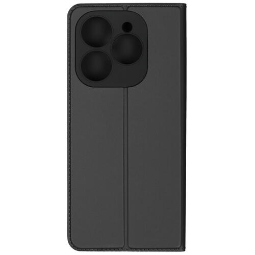 Купить Чехол-книжка  BoraSCO для Tecno SPARK 20 Pro черный  5436866. Характеристики, отзывы и цены в Донецке