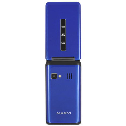 Купить Сотовый телефон Maxvi E9 синий/черный  9064648. Характеристики, отзывы и цены в Донецке