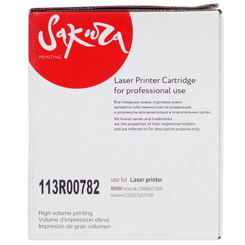 Купить Картридж лазерный SAKURA 113R00782 черный  9919295. Характеристики, отзывы и цены в Донецке