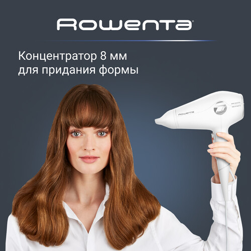 Купить Фен Rowenta Powerline CV5930F0 белый/серый  5608587. Характеристики, отзывы и цены в Донецке