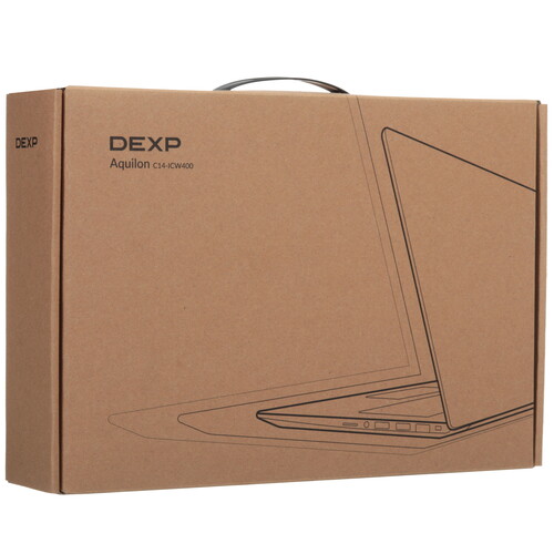 Купить 14.1" Ноутбук DEXP Aquilon серый  9134138. Характеристики, отзывы и цены в Донецке
